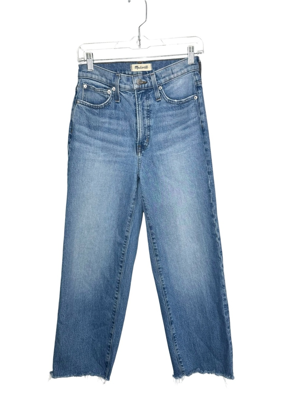 Madewell Jeans The Perfect Vintage Wide-Leg Crop Jean in Catlin Wash, Size 25